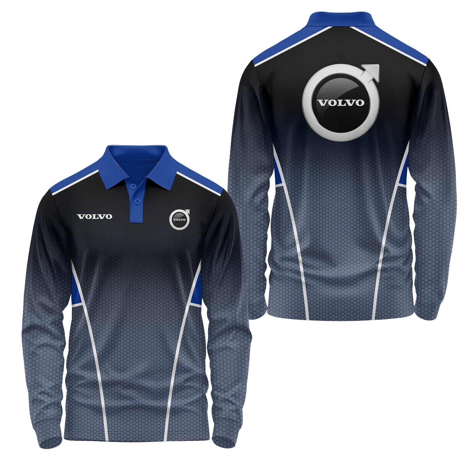 Volvo Long Sleeve Polo USPL3146