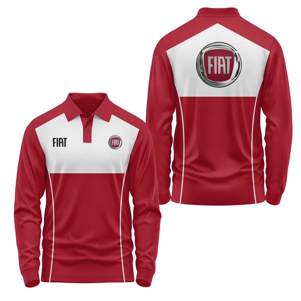 Fiat Long Sleeve Polo SC028