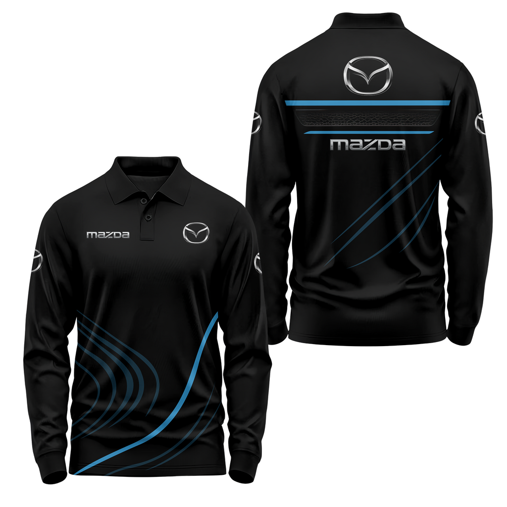 Mazda Long Sleeve Polo USPL2324
