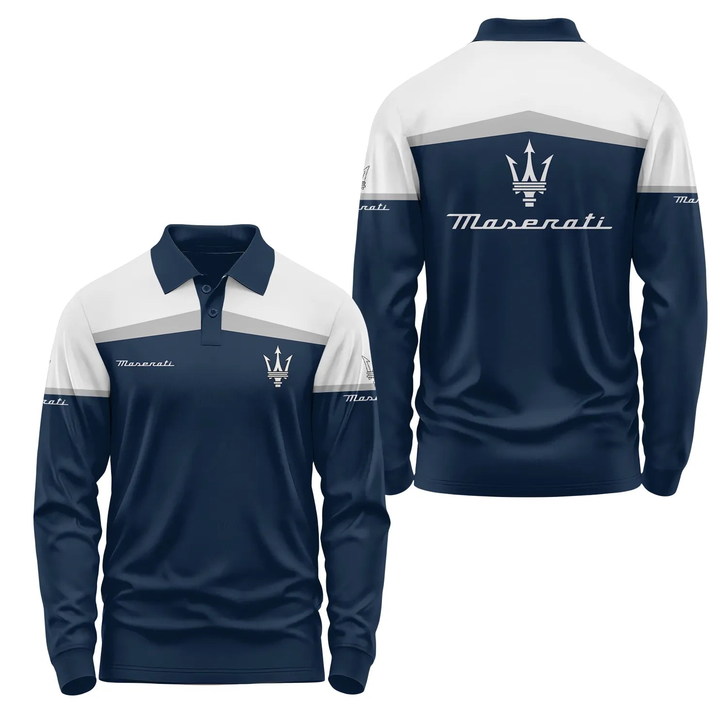 Maserati Long Sleeve Polo SC031