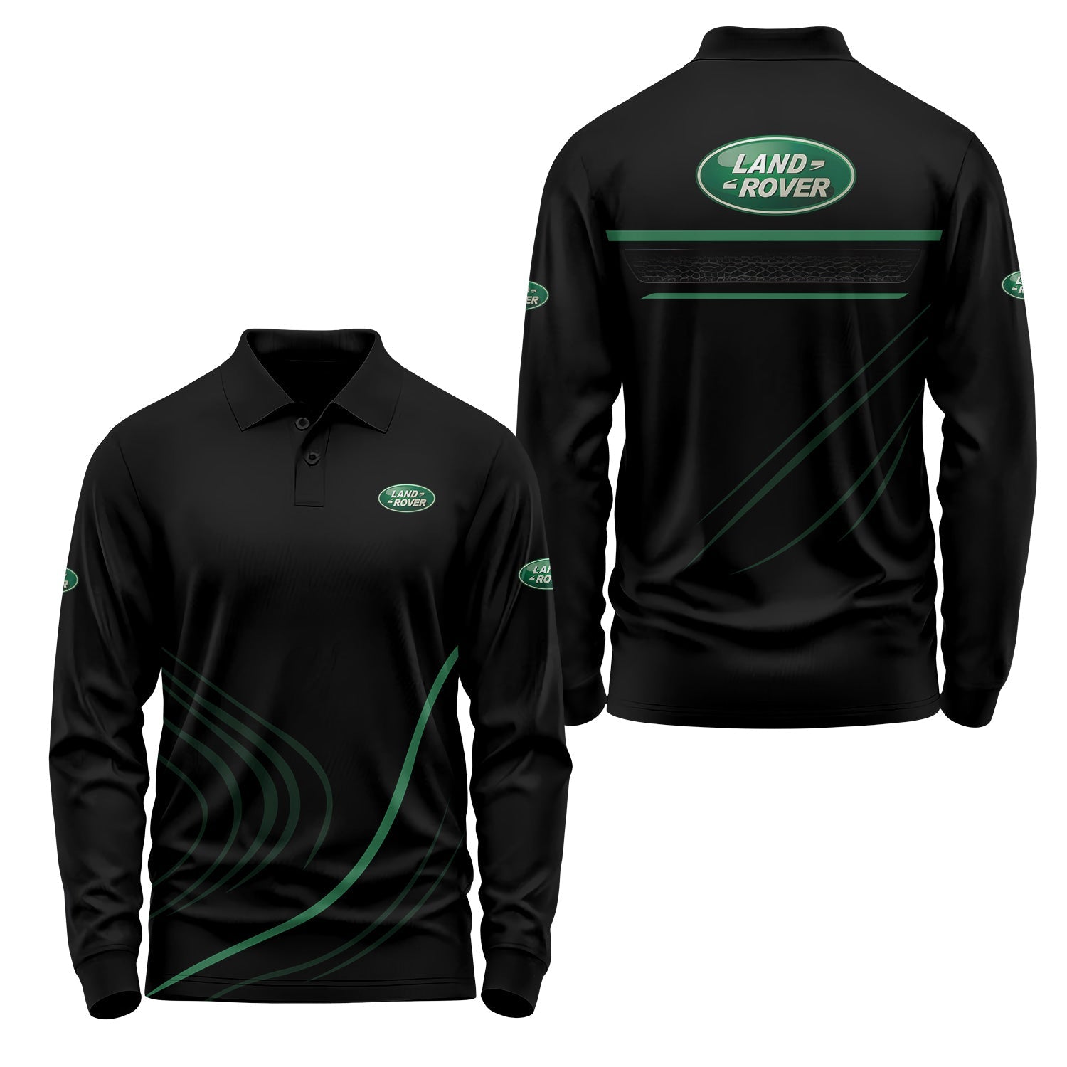 Land Rover Long Sleeve Polo USPL2864