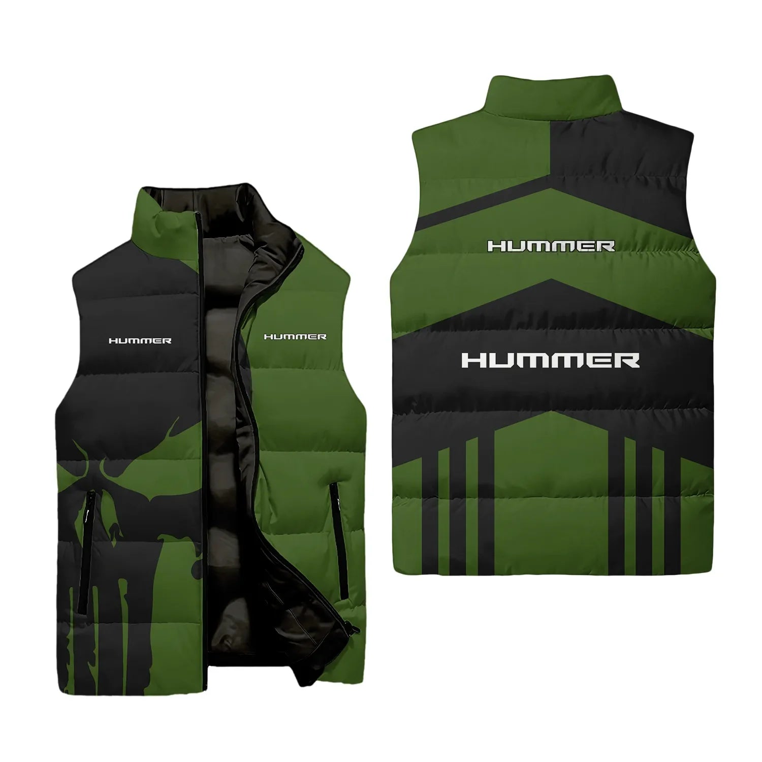 Hummer Sleeveless Puffer Jacket SC026