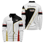 Cadillac Long Sleeve Polo USPL2790