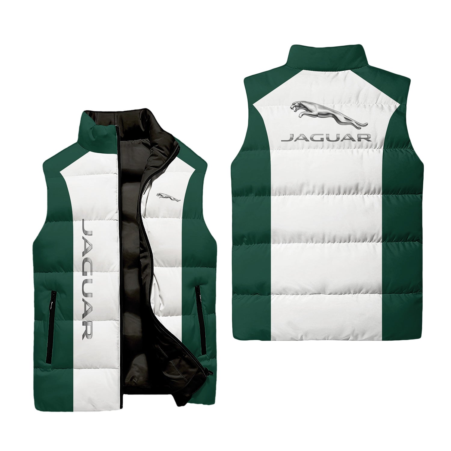Jaguar Sleeveless Puffer Jacket USPL3250