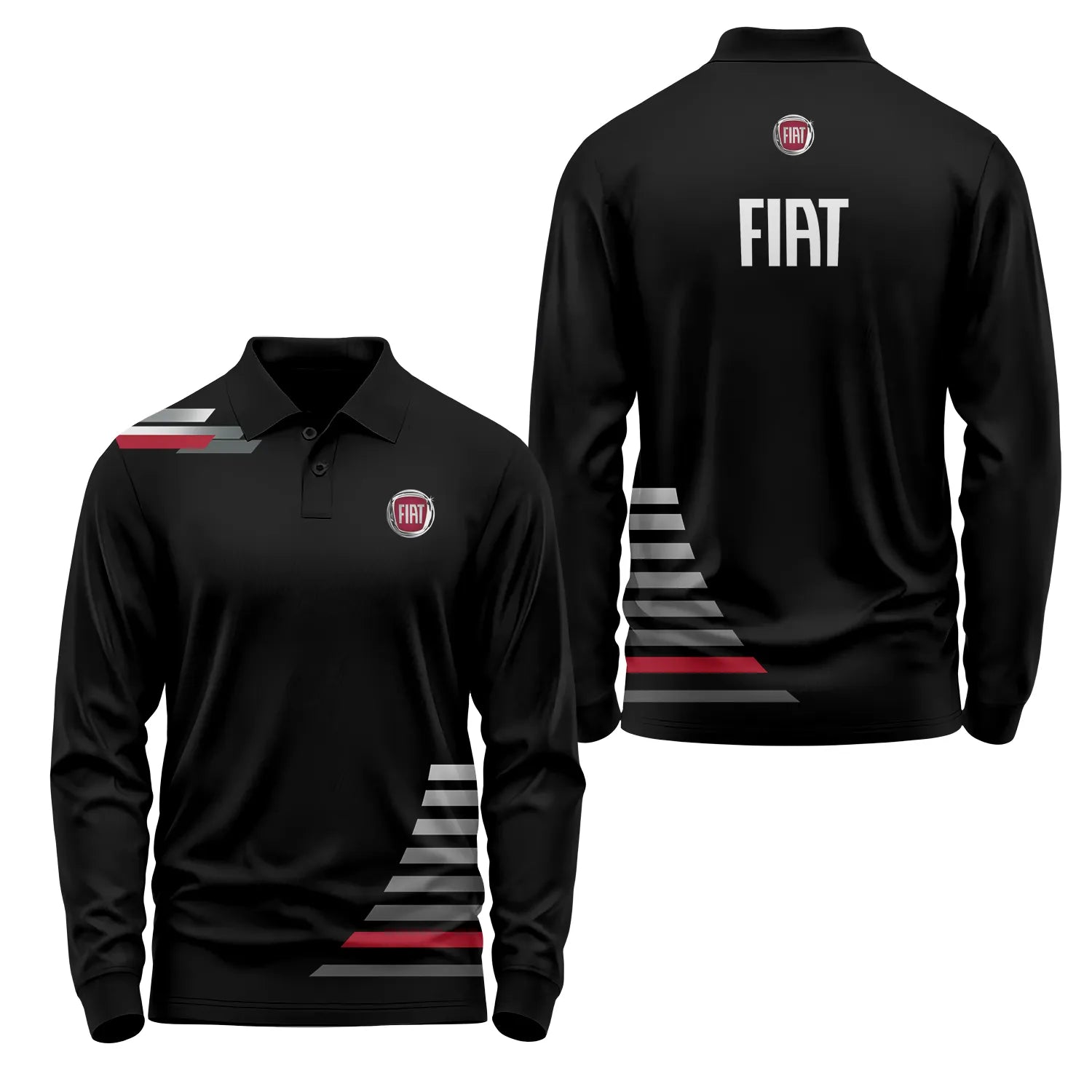 Fiat Long Sleeve Polo SC034