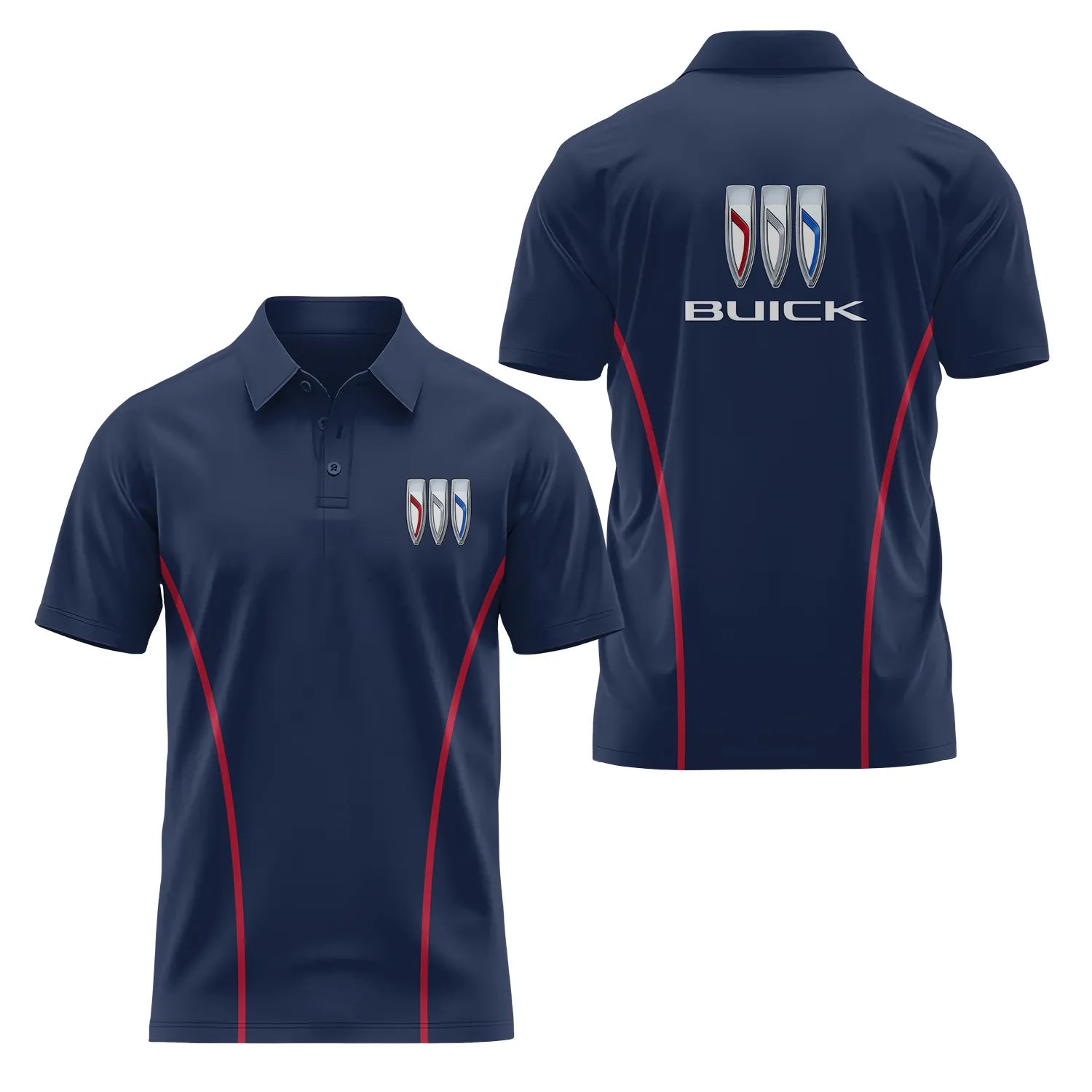 Buick Short Sleeve Polo SC025