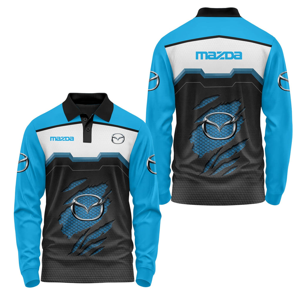 Mazda Long Sleeve Polo USPL2341
