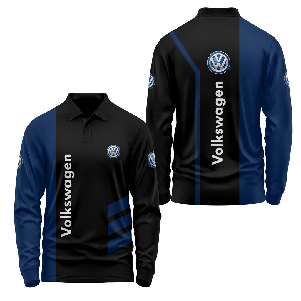 Volkswagen Long Sleeve Polo USPL3012