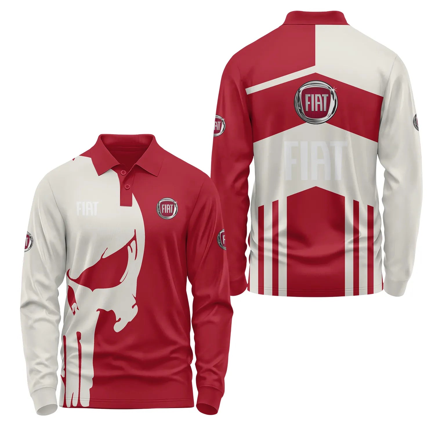 Fiat Long Sleeve Polo SC026