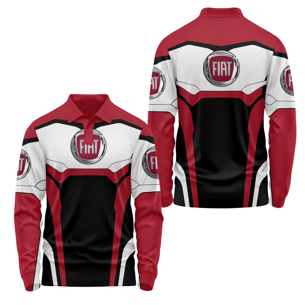 Fiat Long Sleeve Polo SC030
