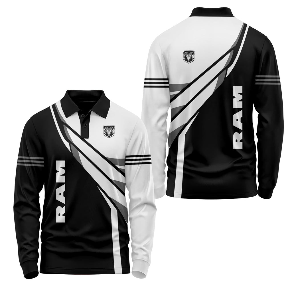 Ram Long Sleeve Polo USPL3058