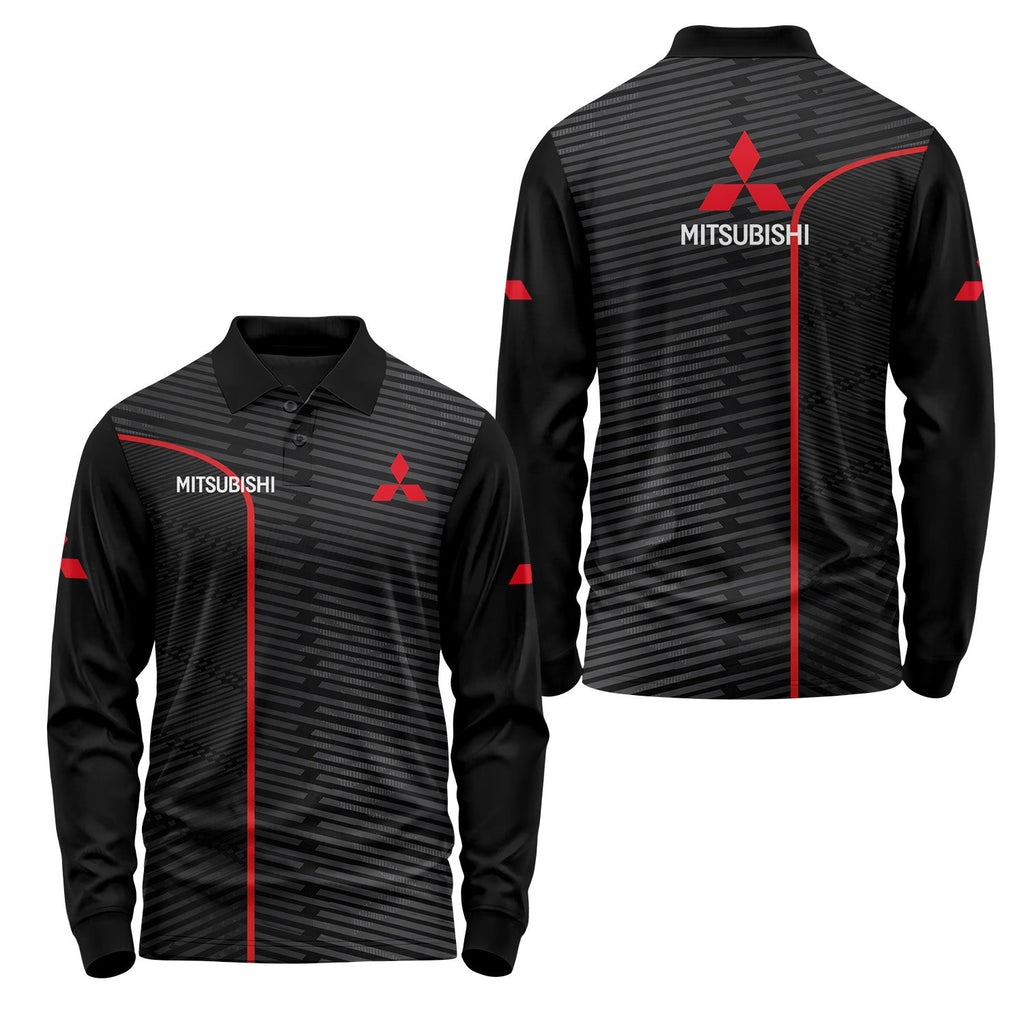 Mitsubishi Long Sleeve Polo USPL2403