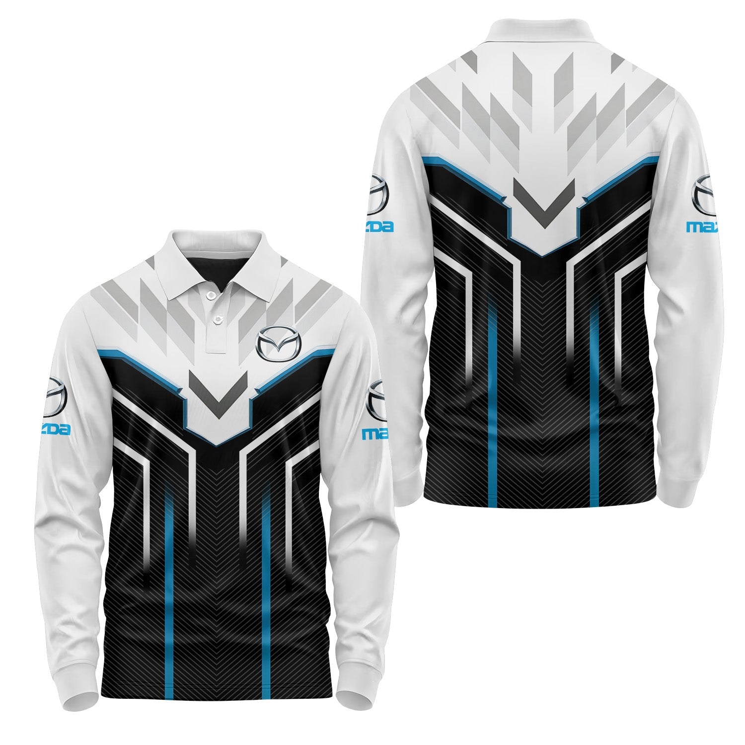 Mazda Long Sleeve Polo USPL2343