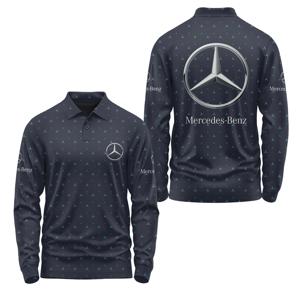 Mercedes Long Sleeve Polo MERC003