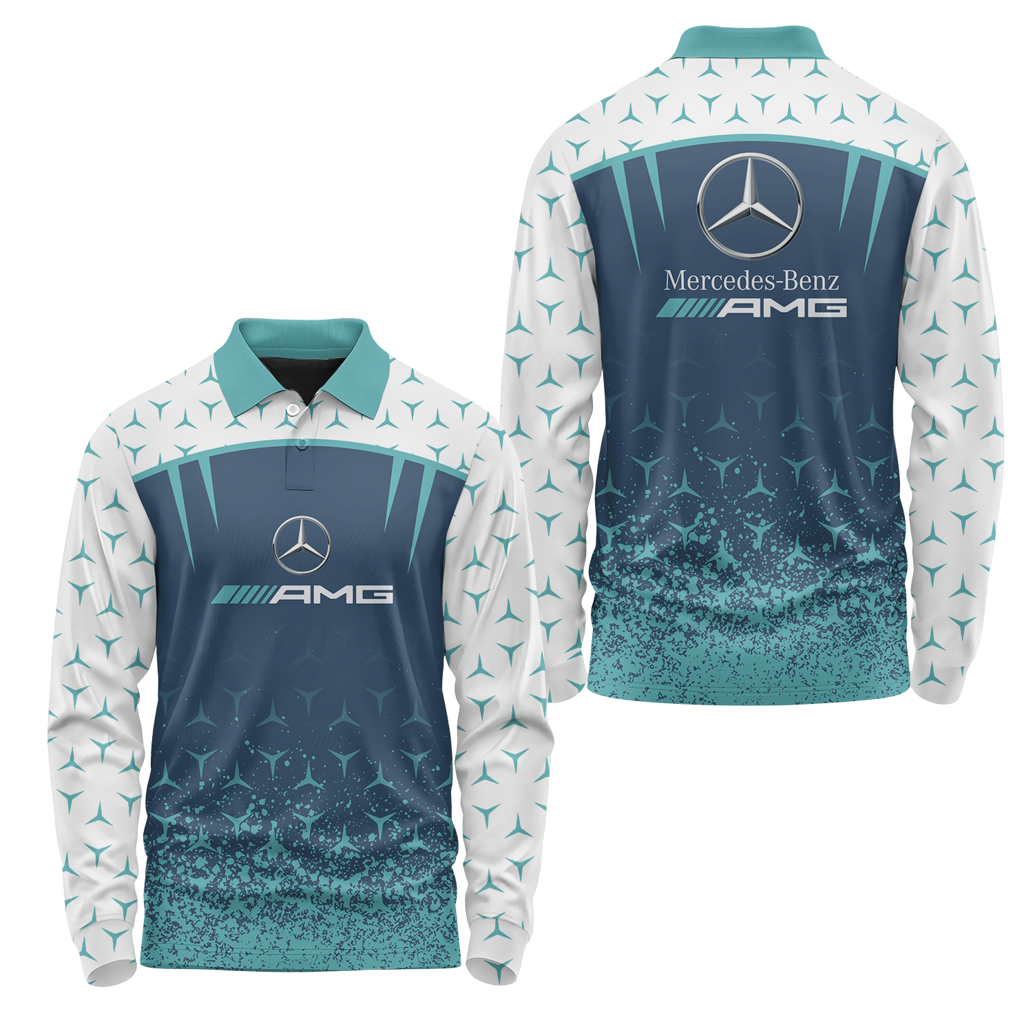 Mercedes Long Sleeve Polo MERC024