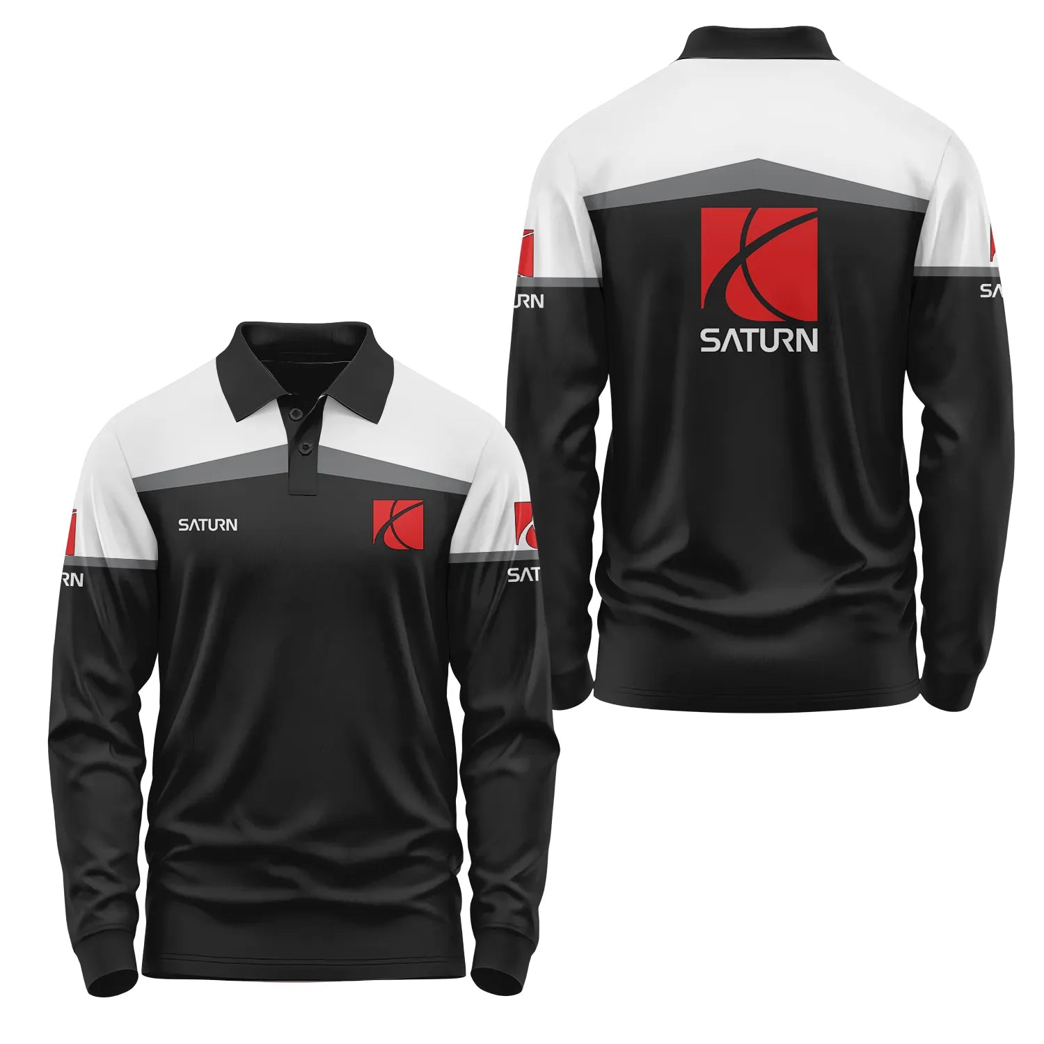 Saturn Long Sleeve Polo SC031