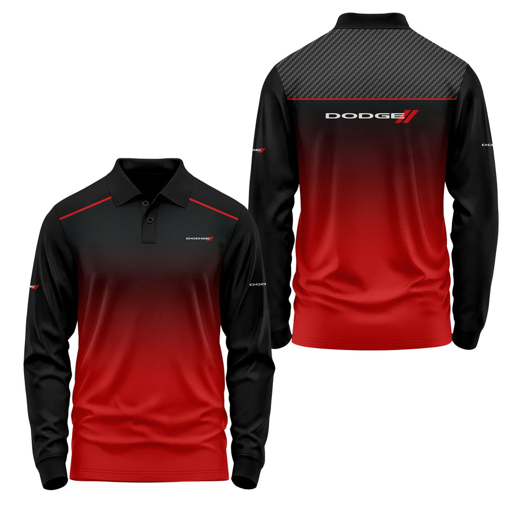 Dodge Long Sleeve Polo USPL2917
