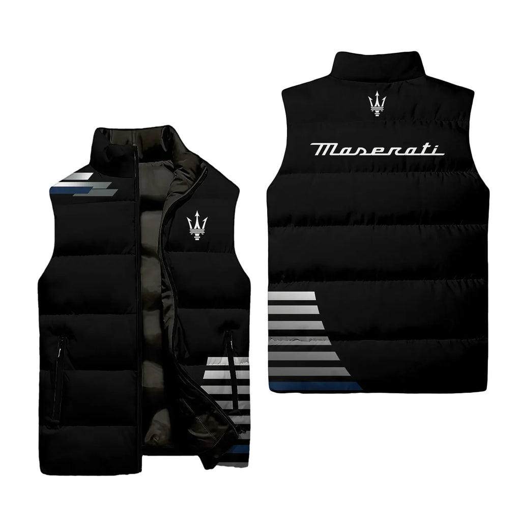 Maserati Sleeveless Puffer Jacket SC034
