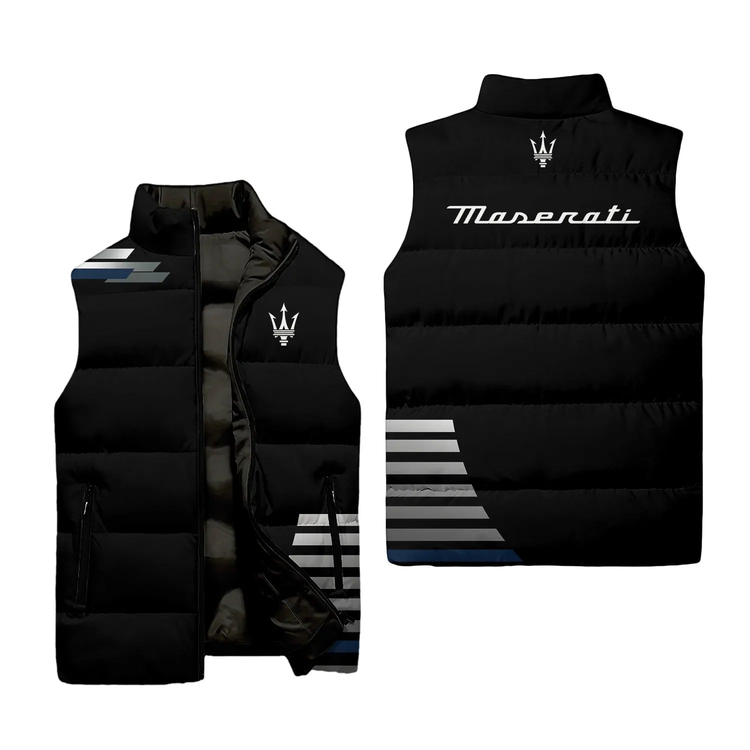 Maserati Sleeveless Puffer Jacket SC034