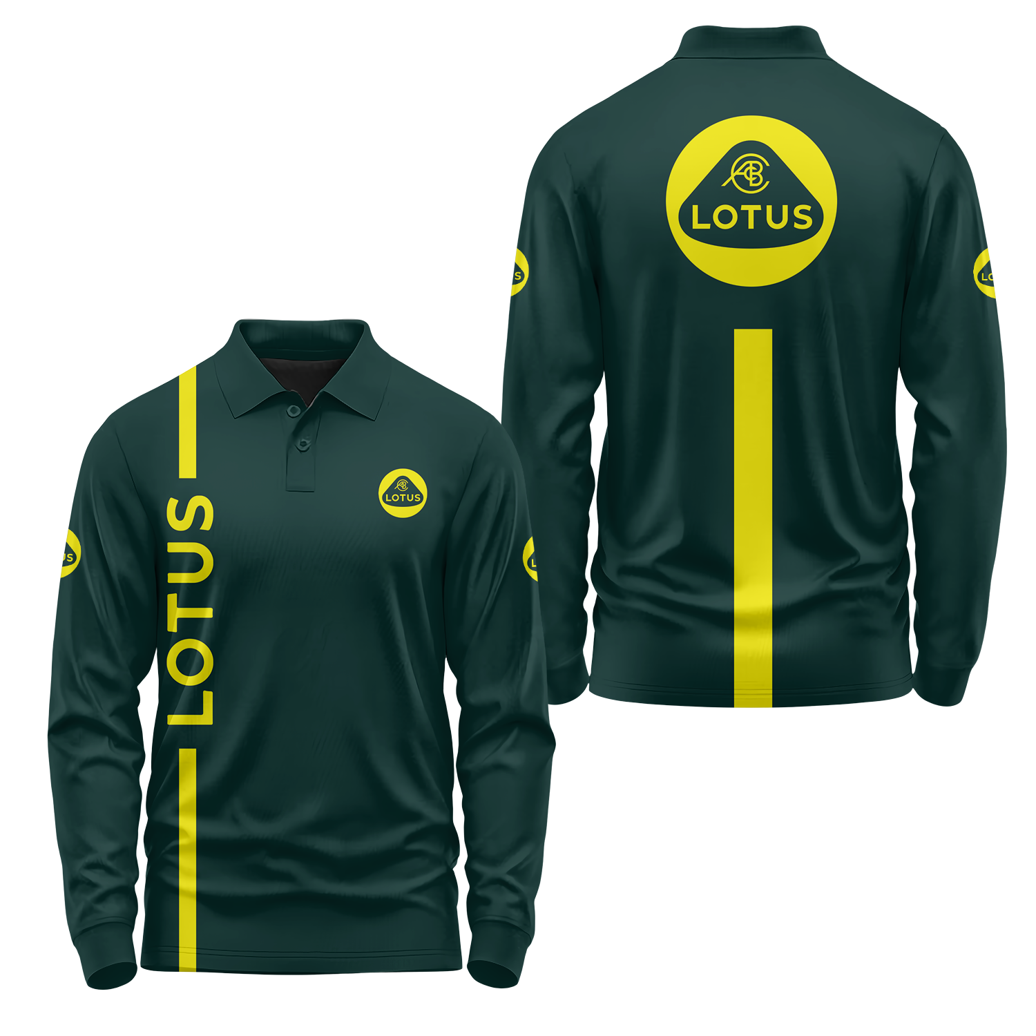 Lotus Long Sleeve Polo USPL2552