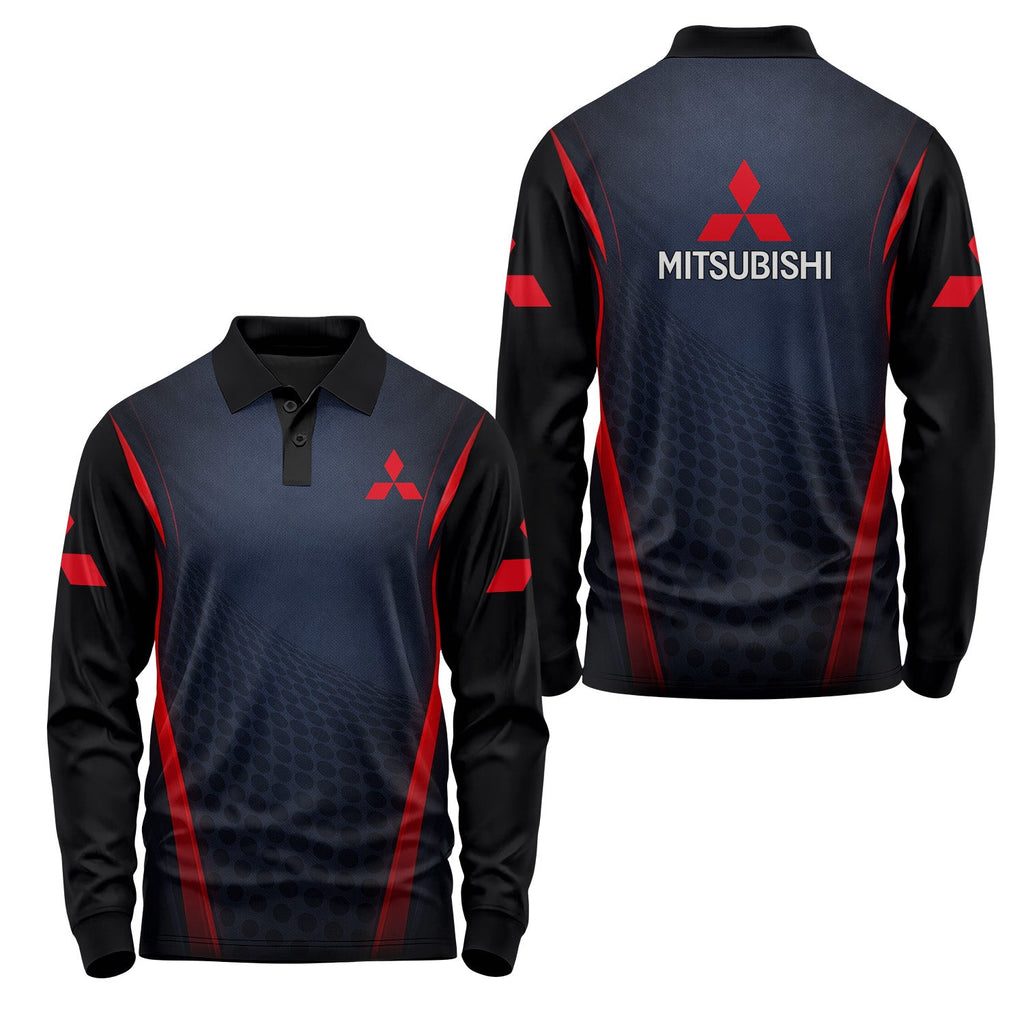Mitsubishi Long Sleeve Polo USPL2414