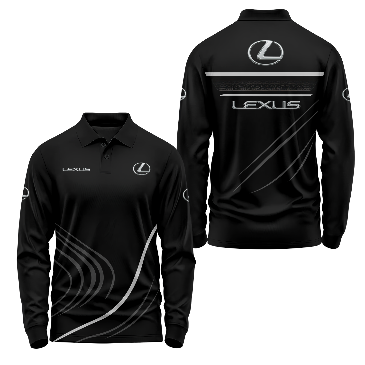 Lexus Long Sleeve Polo USPL2444