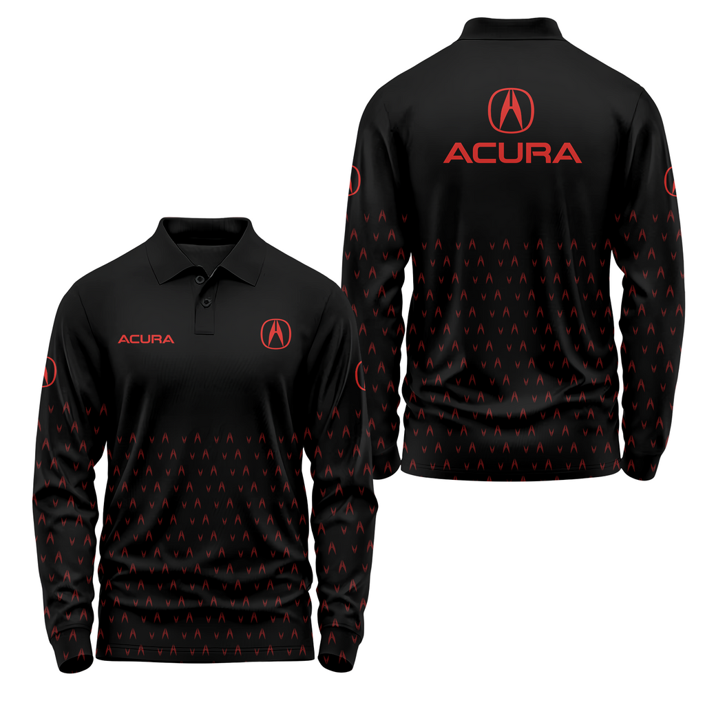 Acura Long Sleeve Polo USPL2721