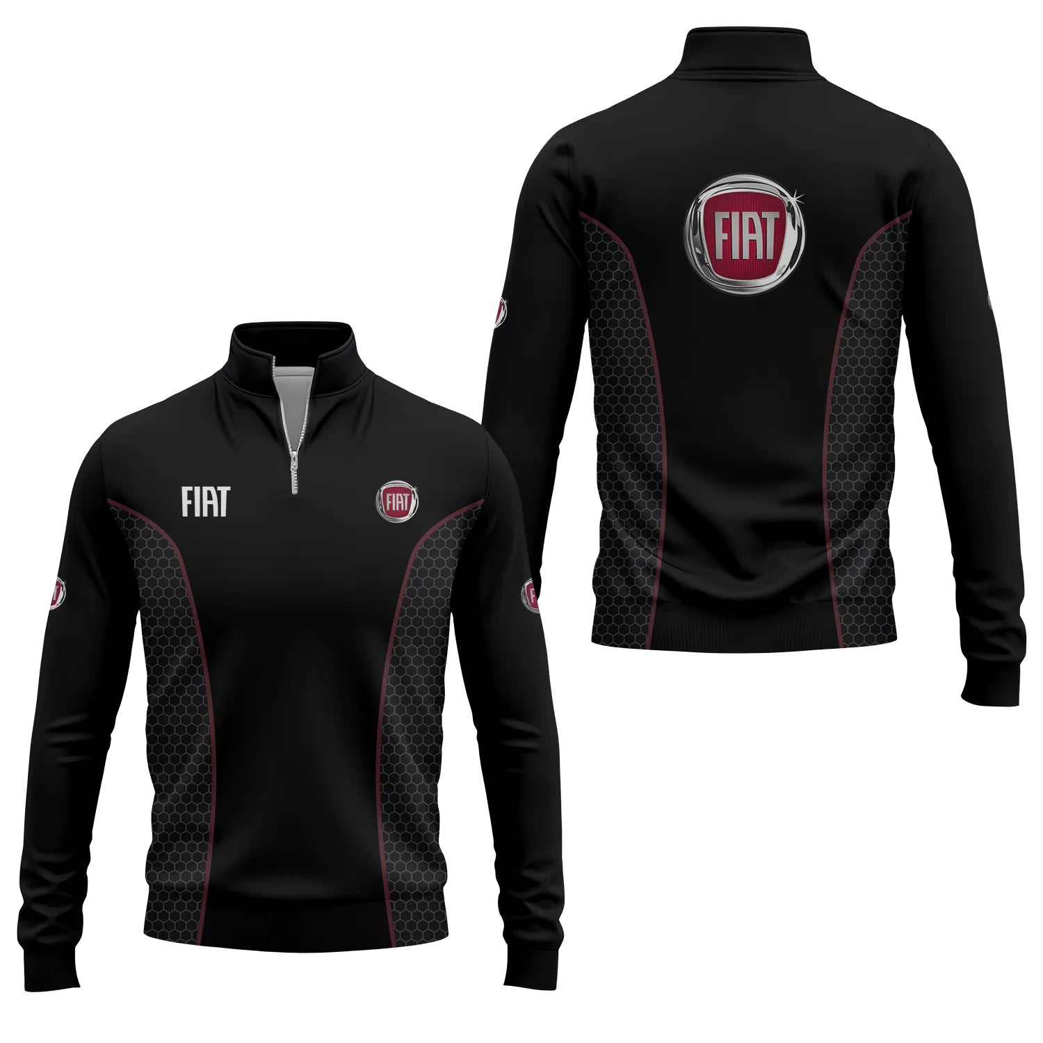 Fiat Quarter-zip Pullover SC027