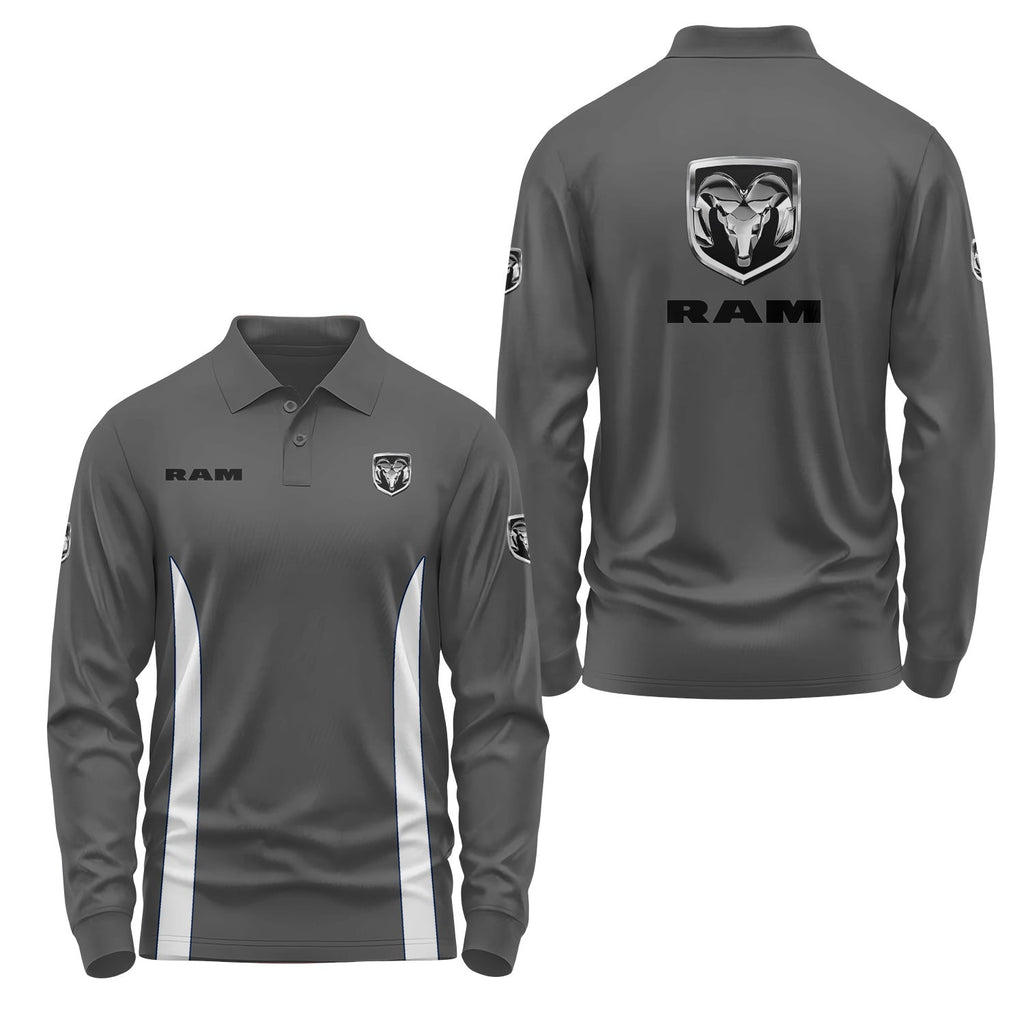 Ram Long Sleeve Polo USPL3048