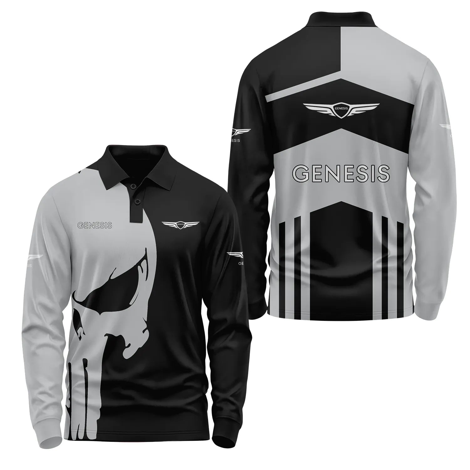 Genesis Long Sleeve Polo SC026