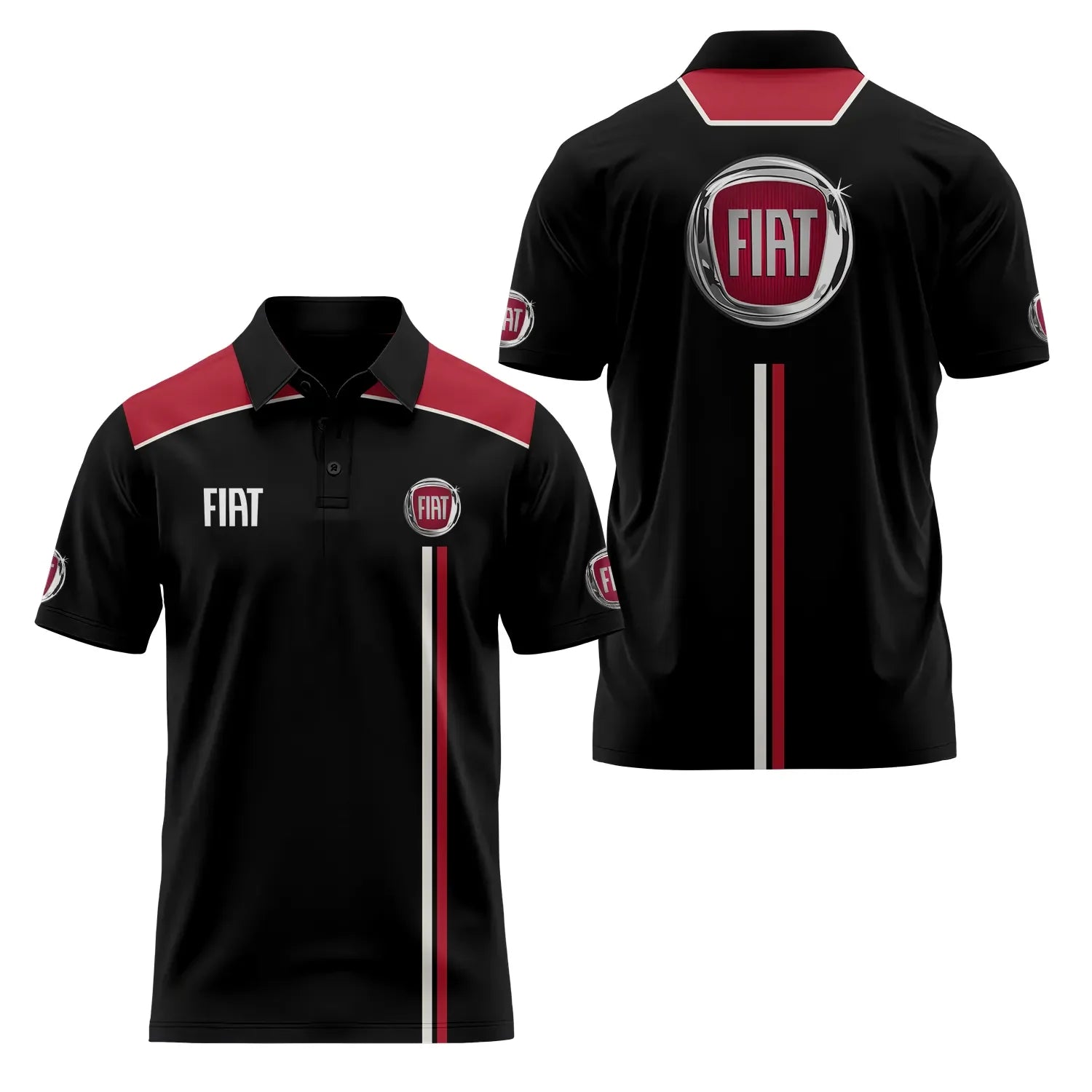Fiat Short Sleeve Polo SC021