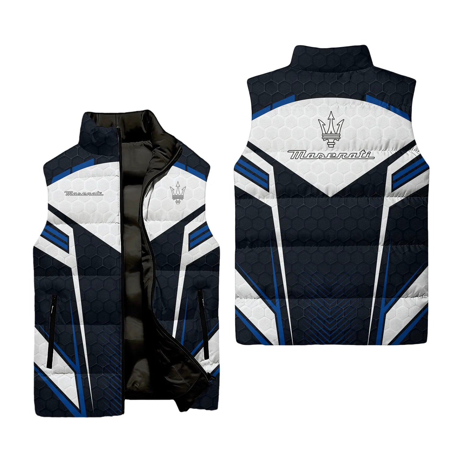 Maserati Sleeveless Puffer Jacket SC033