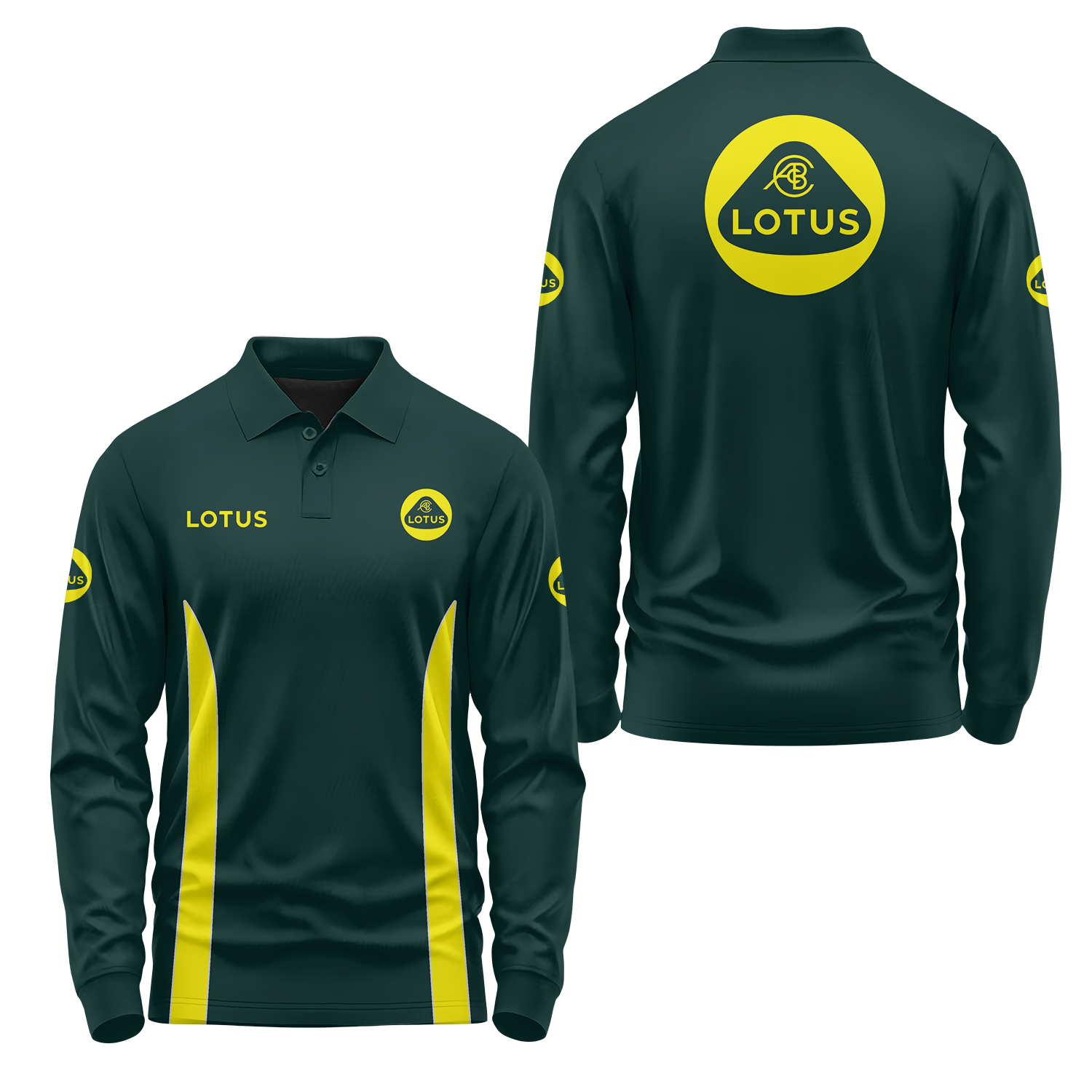 Lotus Long Sleeve Polo USPL2568