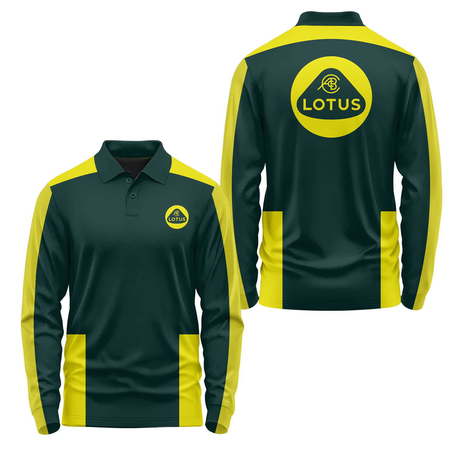 Lotus Long Sleeve Polo USPL2545