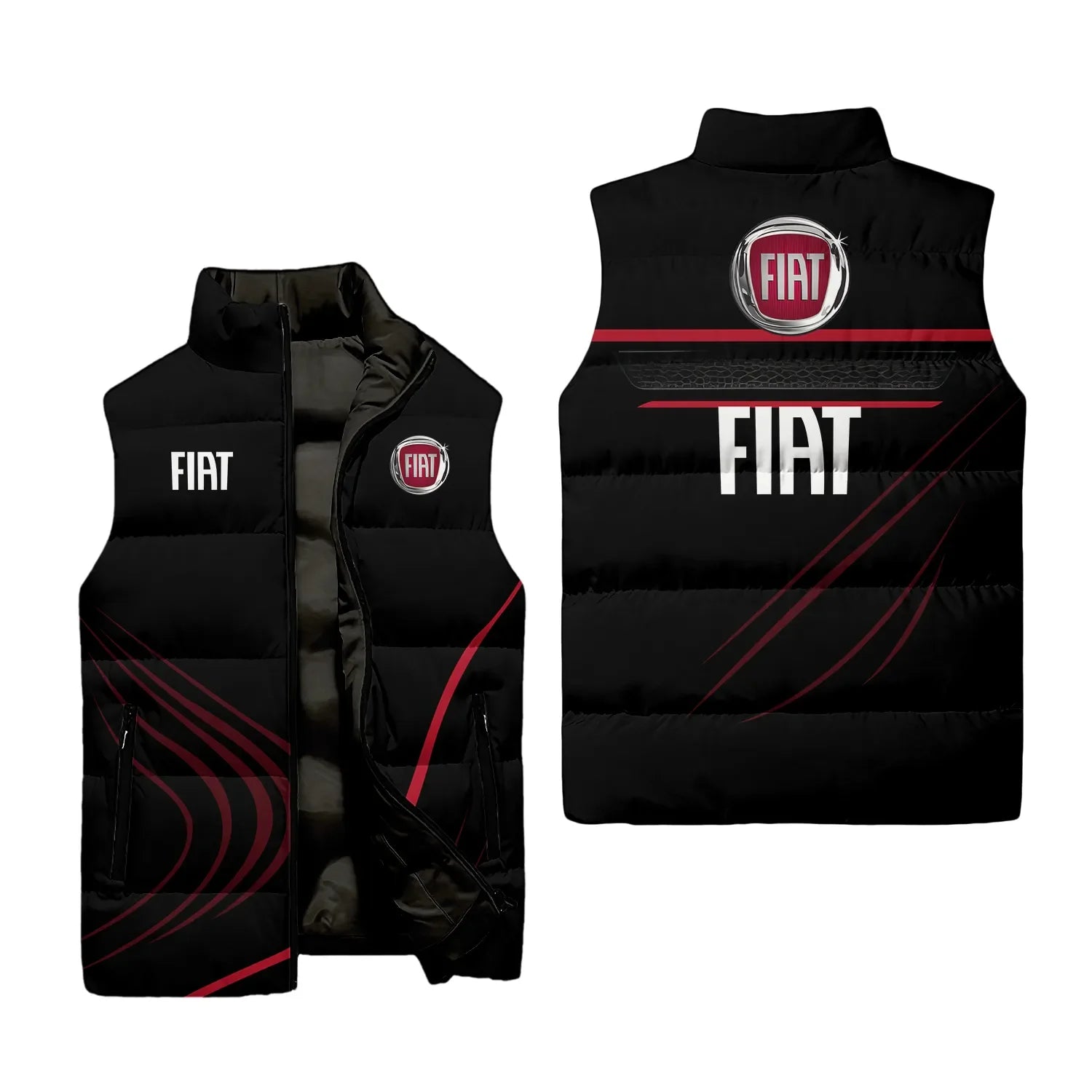 Fiat Sleeveless Puffer Jacket SC024