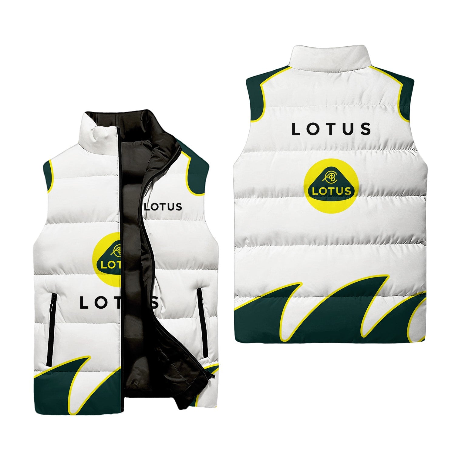 Lotus Sleeveless Puffer Jacket USPL2576