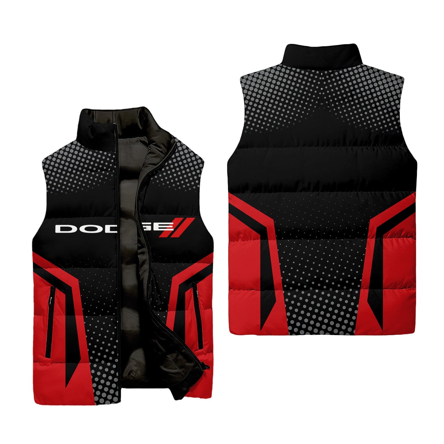 Dodge Sleeveless Puffer Jacket USPL2949