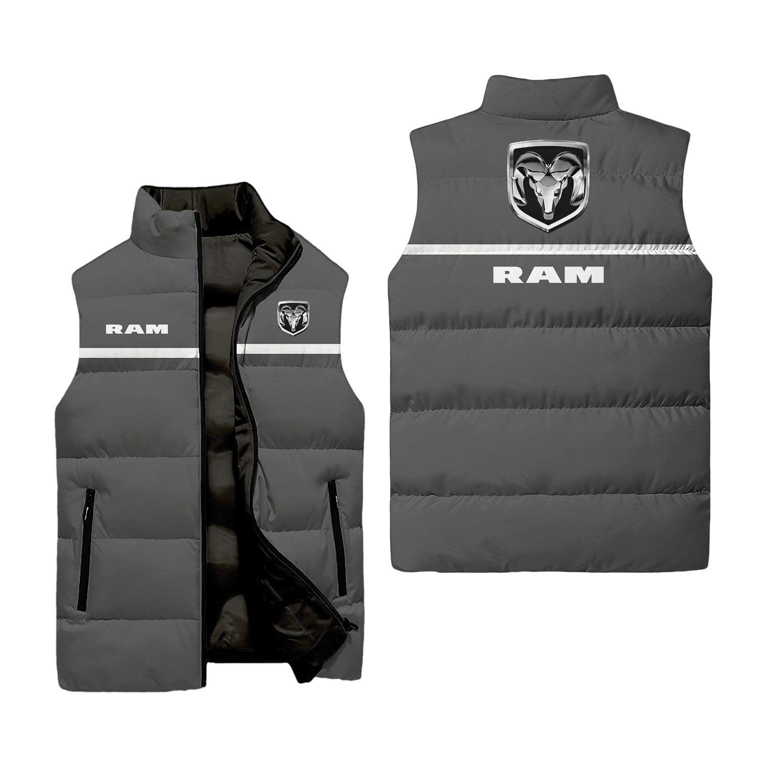 Ram Sleeveless Puffer Jacket USPL3049