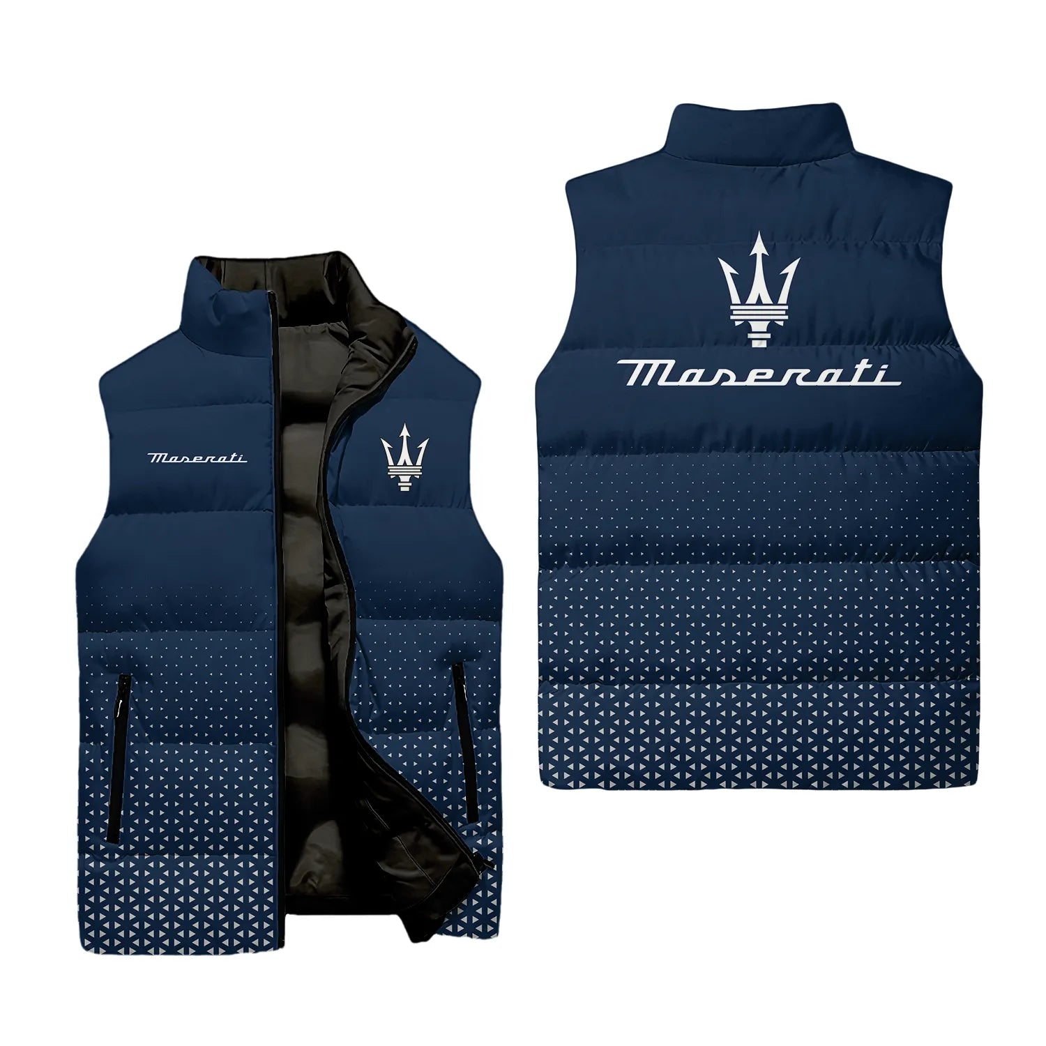 Maserati Sleeveless Puffer Jacket SC003