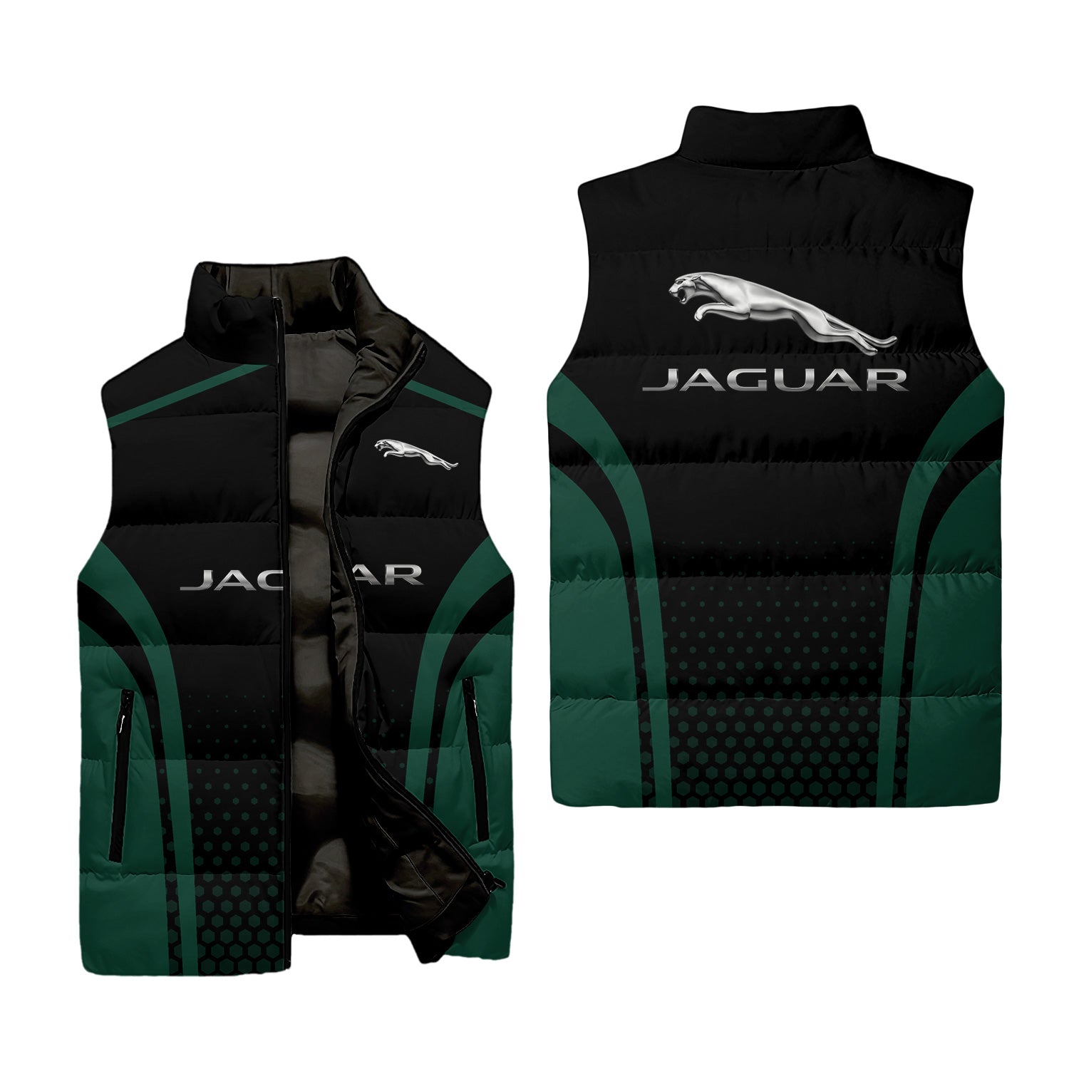 Jaguar Sleeveless Puffer Jacket USPL3221