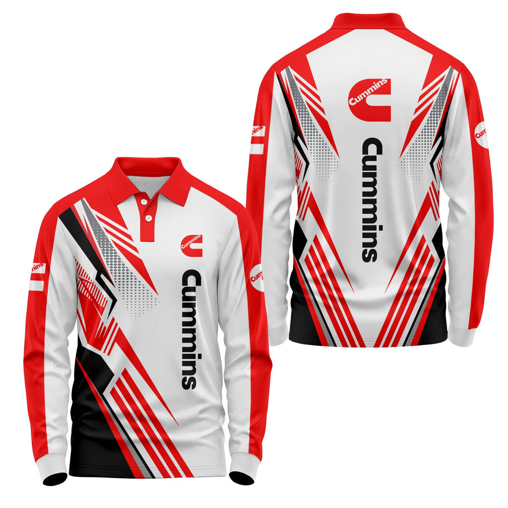 Cummins Long Sleeve Polo USPL2515