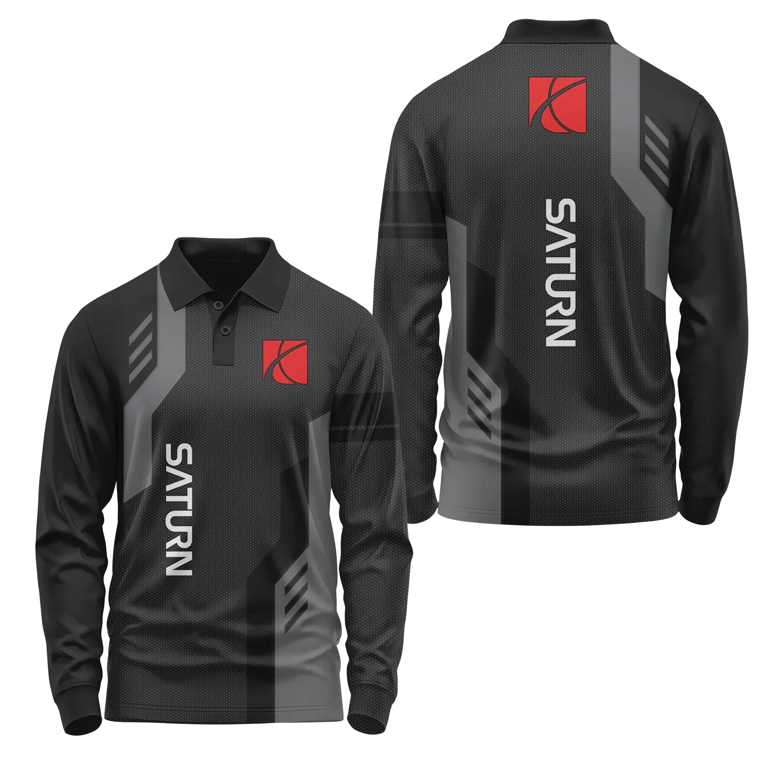 Saturn Long Sleeve Polo SC029