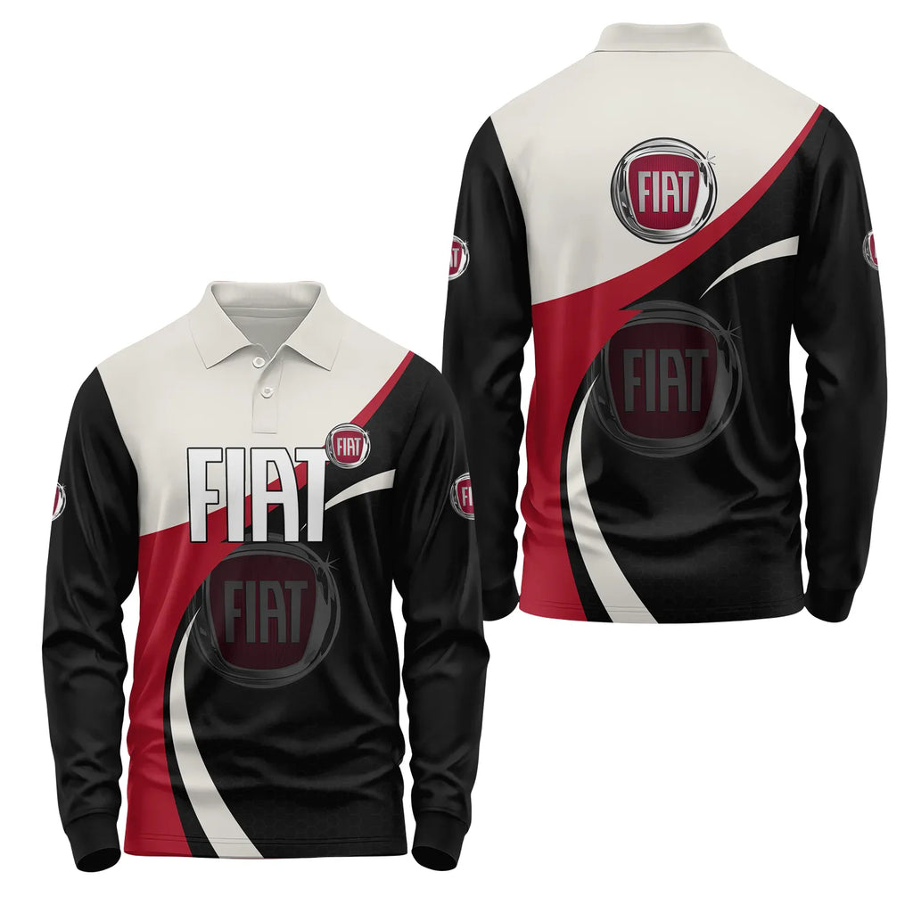 Fiat Long Sleeve Polo SC002