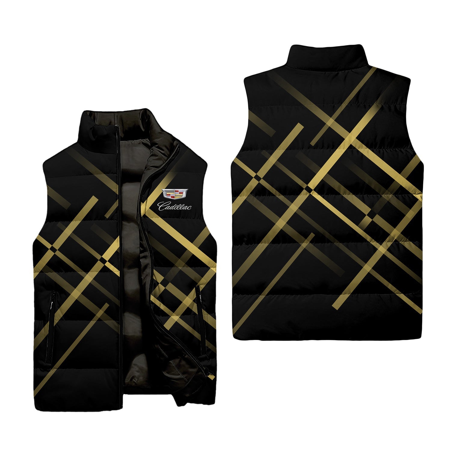 Cadillac Sleeveless Puffer Jacket USPL2800