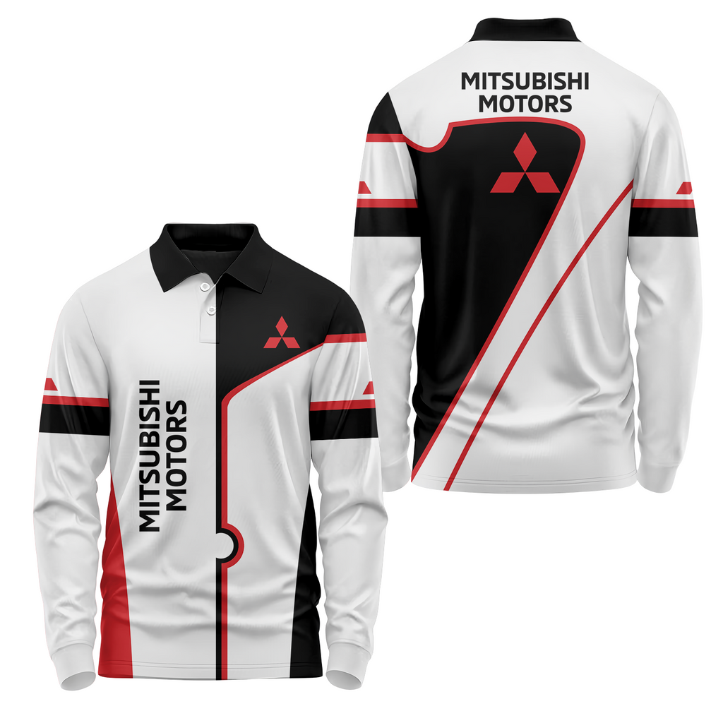 Mitsubishi Long Sleeve Polo USPL2370