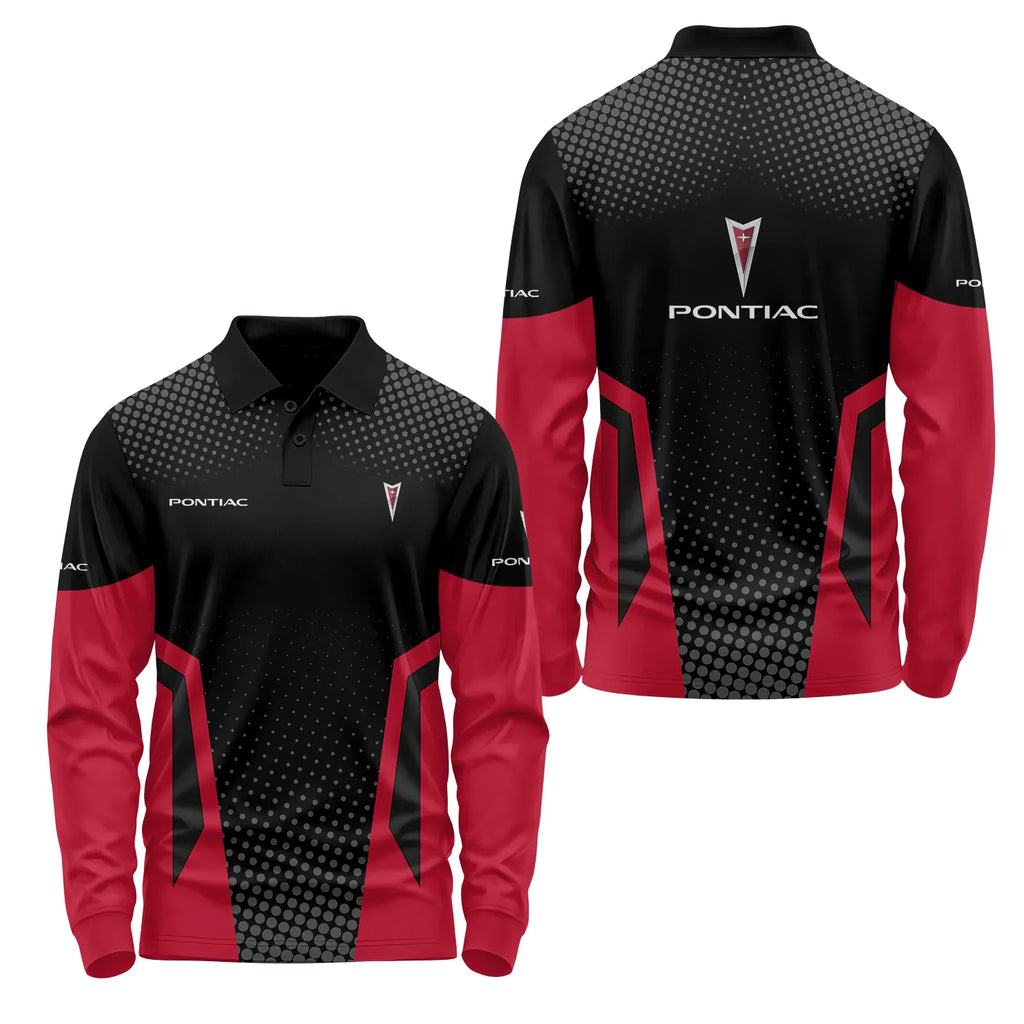 Pontiac Long Sleeve Polo SC032