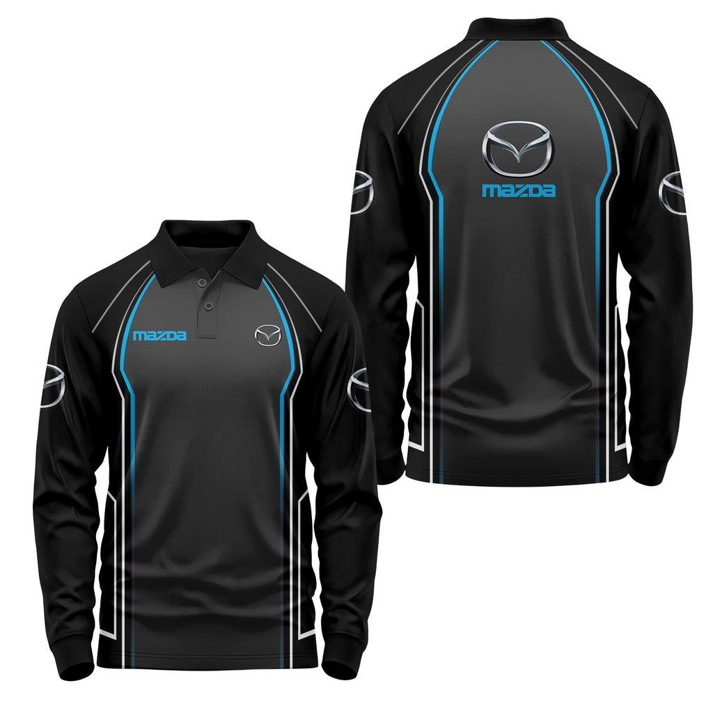 Mazda Long Sleeve Polo USPL2346
