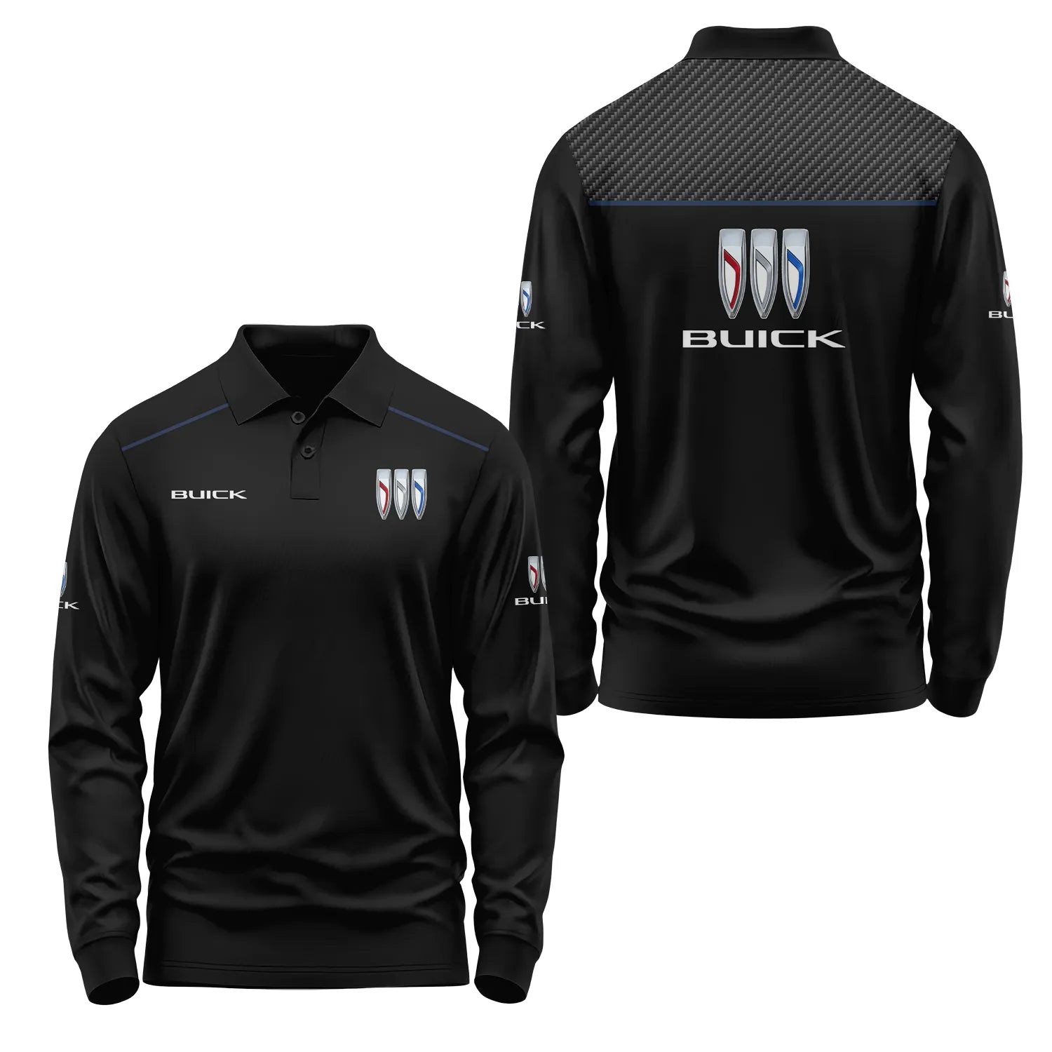 Buick Long Sleeve Polo SC004