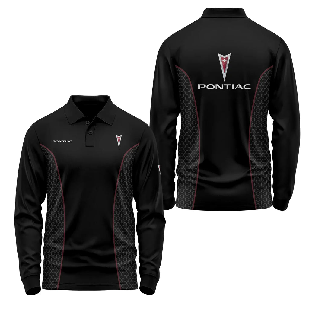 Pontiac Long Sleeve Polo SC027