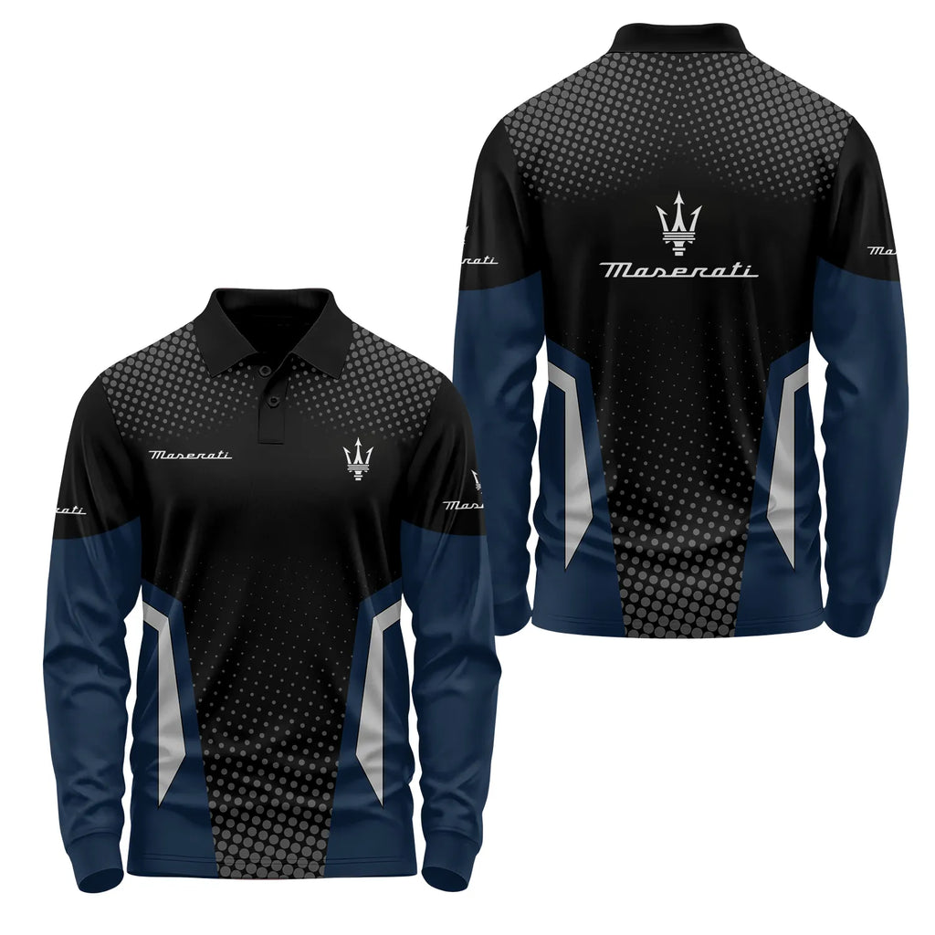 Maserati Long Sleeve Polo SC032